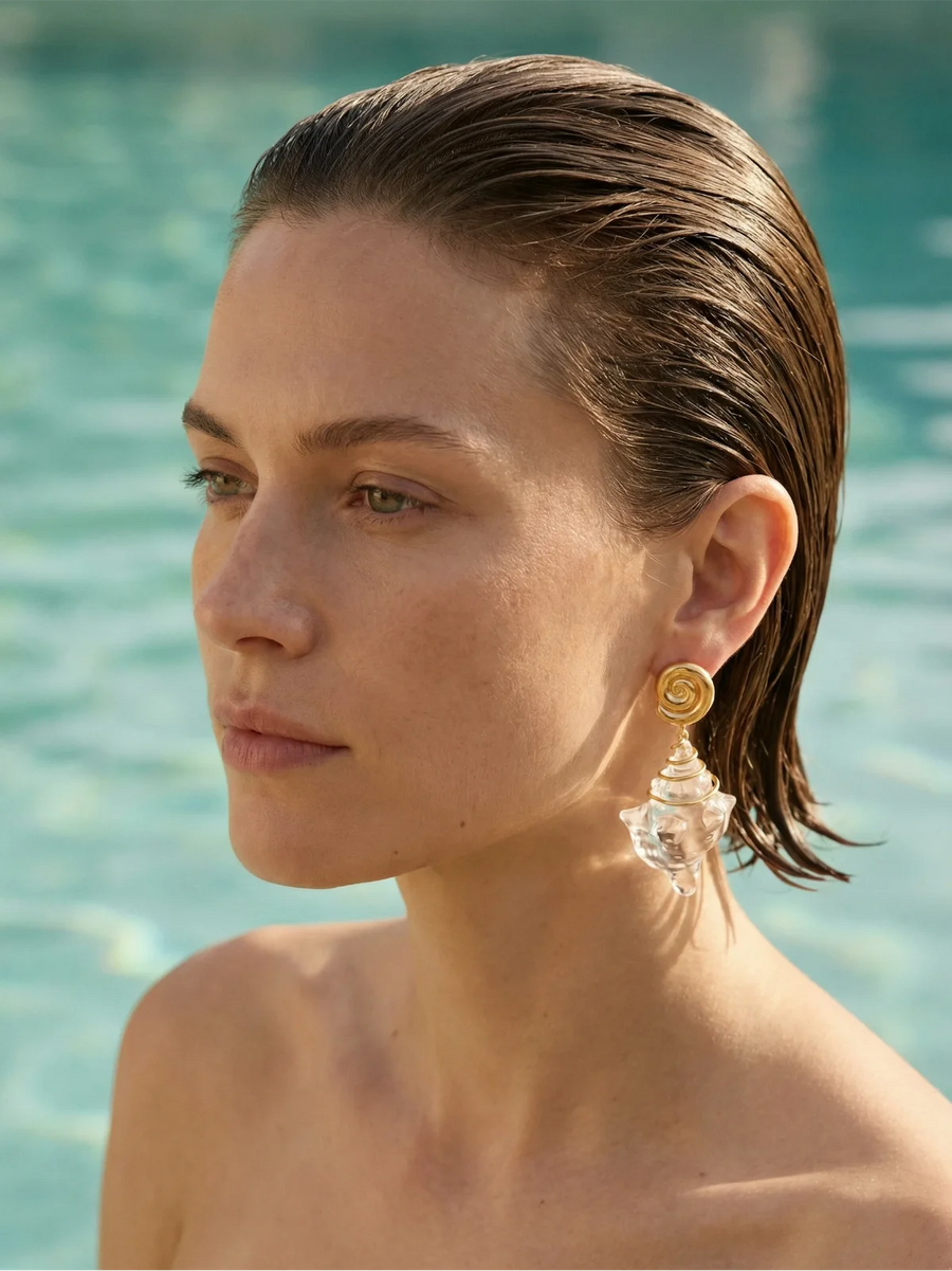Siren Shell Earrings