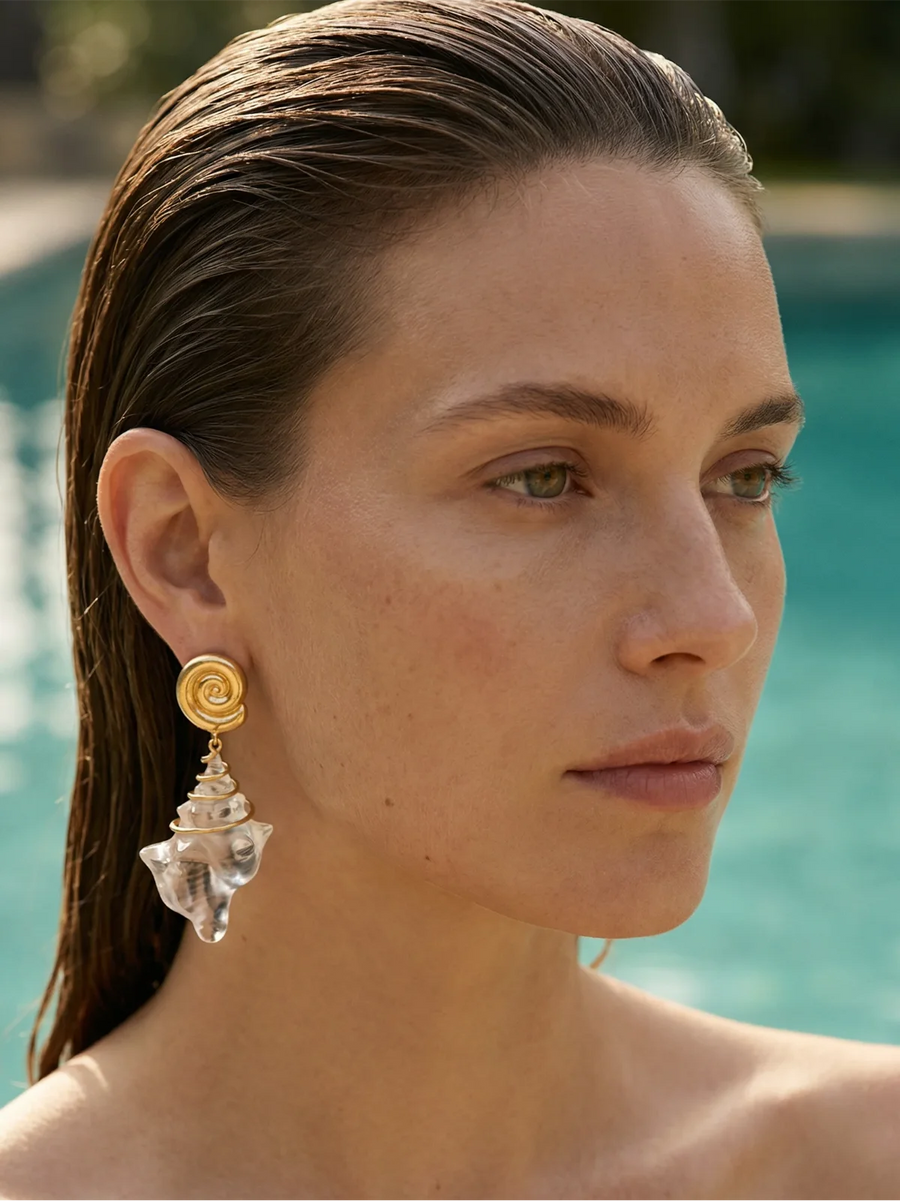 Siren Shell Earrings