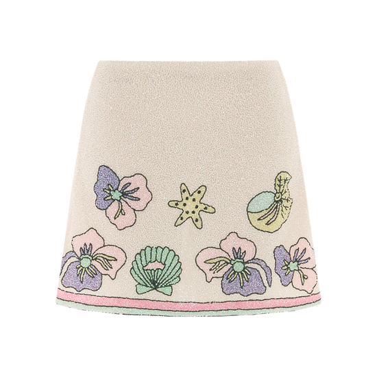 Tallulah Crystal Co-Ord Mini Skirt