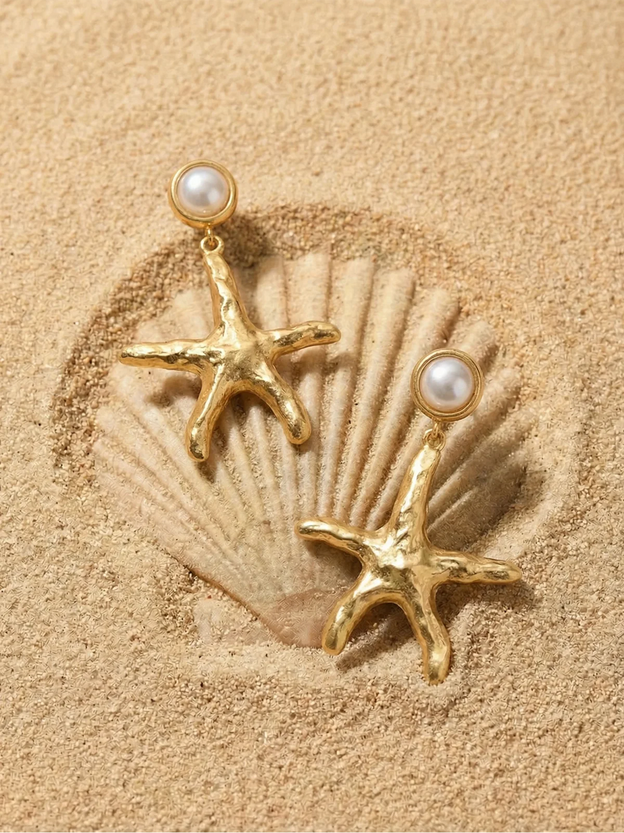 Tidal Star Studs