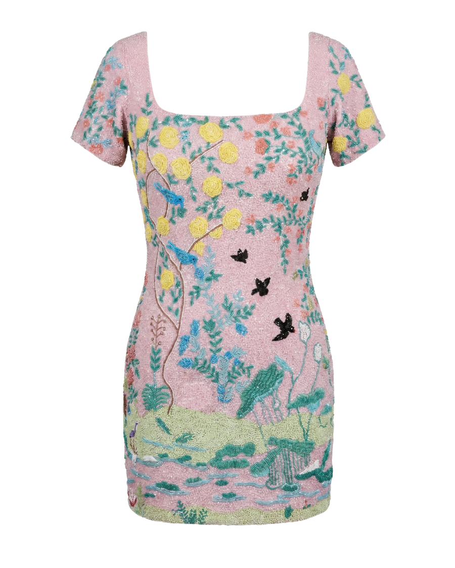 Florence Pink Mini Dress