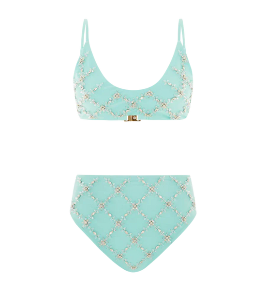 A pack shot of Rita Bikini Bottom in blue