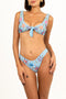 Orla Tie In The Middle Bikini Bottom Blue