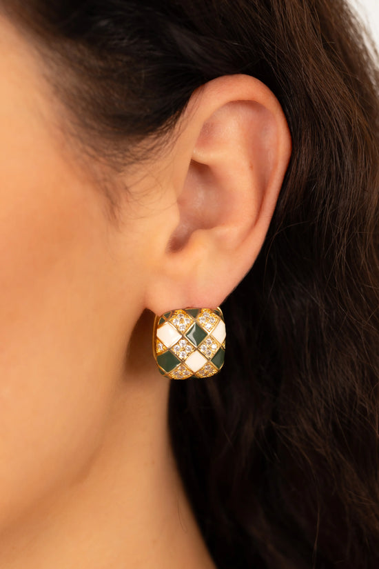 Vintage Luxe Gold Studs