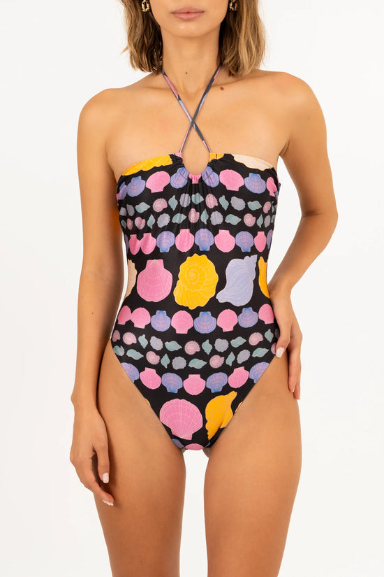 Olivia Lace-up Swimsuit