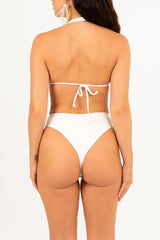 Scarlett Hand Embroidered Luxe Bikini Bottom - Oceanus Swimwear