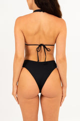 Scarlett Hand Embroidered Luxe Bikini Bottom - Oceanus Swimwear