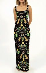 Aurelia Maxi Dress - Oceanus Swimwear