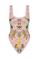 Willow Hand Embroidered Swimsuit - Oceanus Swimwear