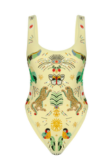 Willow Hand Embroidered Swimsuit - Oceanus Swimwear