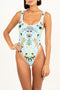 Willow One-Piece Swimsuit – Embroidered Luxury Statement Swimwear