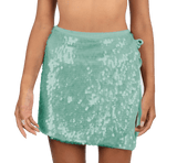 Sienna Luxe Sequin Embroidery Sarong - Oceanus Swimwear