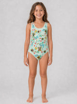 Alabama Floral Kids Swimsuit Multi Colour