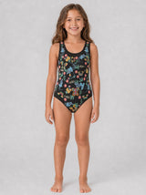 Alabama Floral Kids Swimsuit Multi Colour
