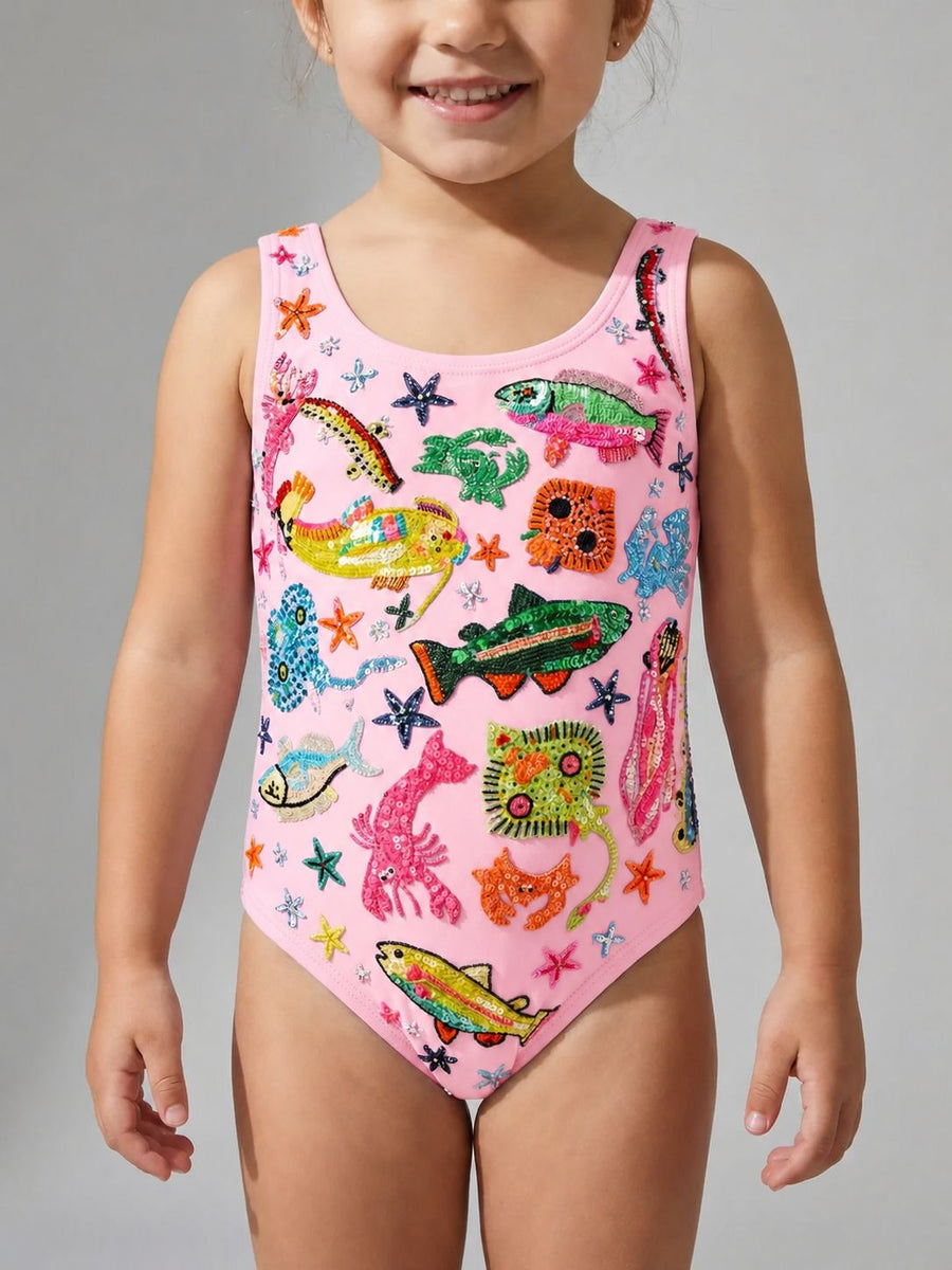 Arizona Kids Swimsuit Multi Colour