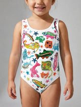 Arizona Kids Swimsuit Multi Colour