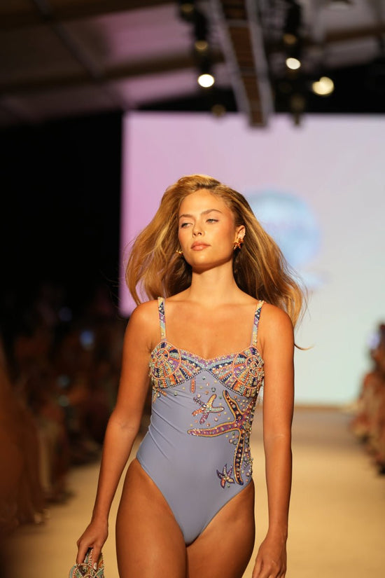 Selene Sea Shell Swimsuit – Daphne x Oceanus - Oceanus Swimwear