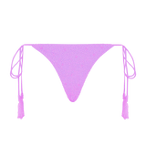 Nixie Tropical Low Coverage Bikini Bottoms Pink - Oceanus Swimwear