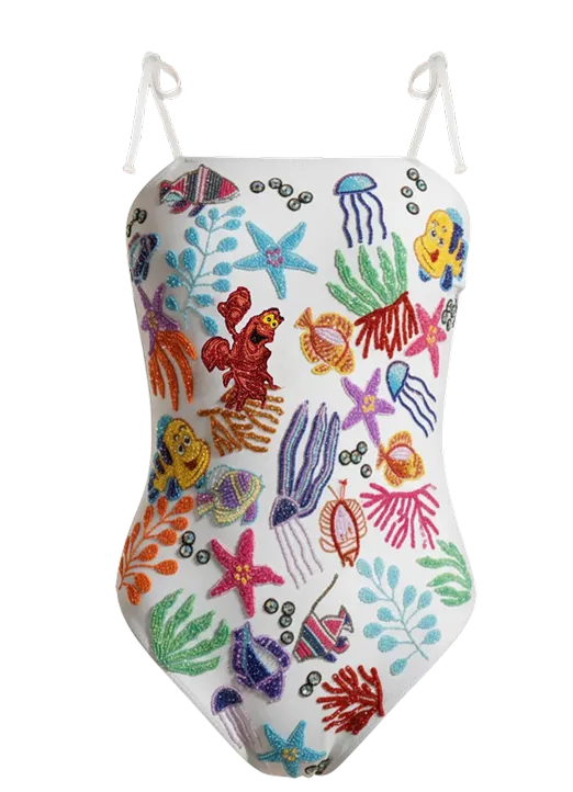Disney | Oceanus White Orabela Swimsuit