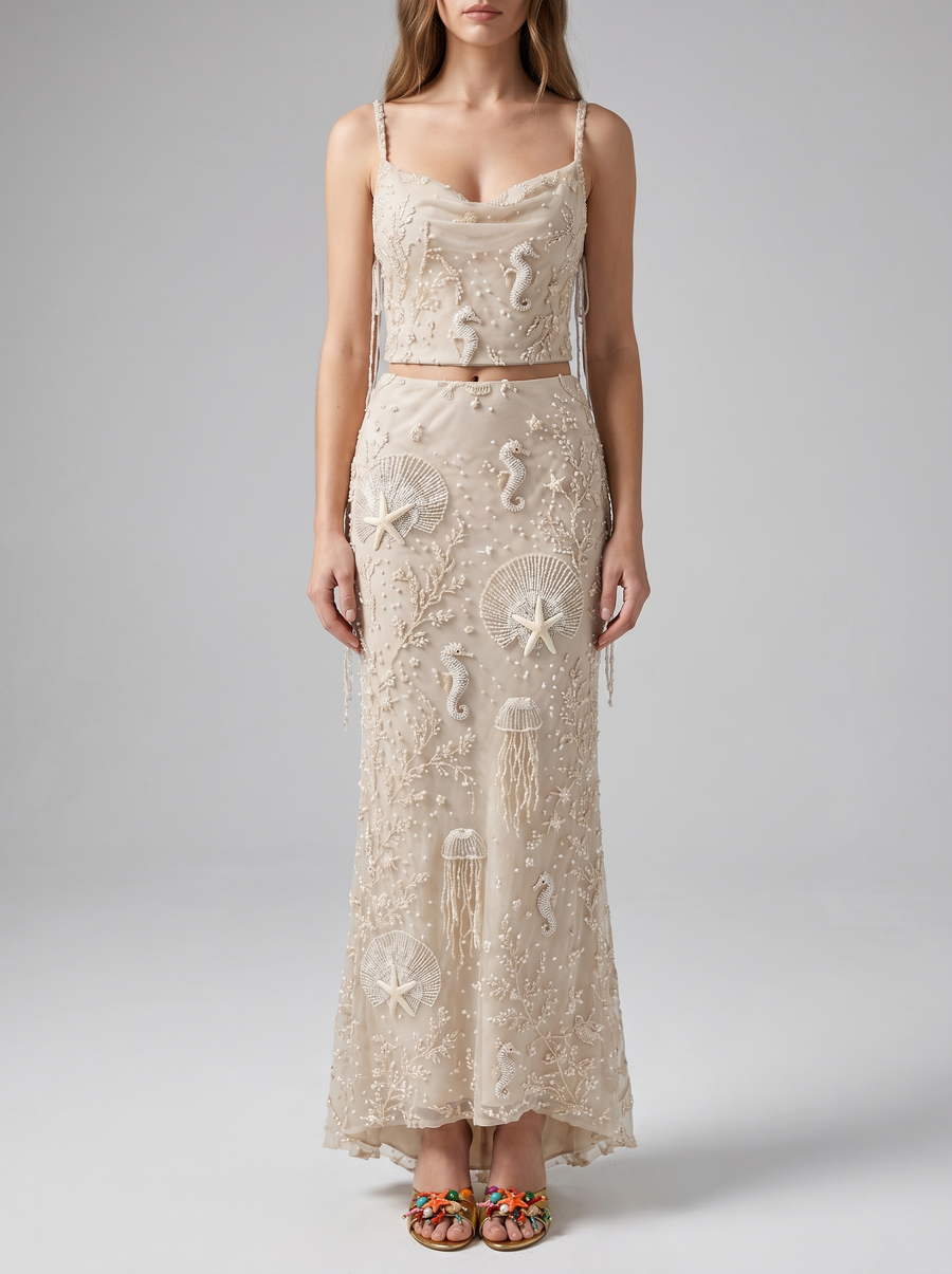 Delphine Maxi Co-ord Skirt