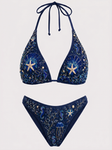 Coralie Navy Bikini Bottom
