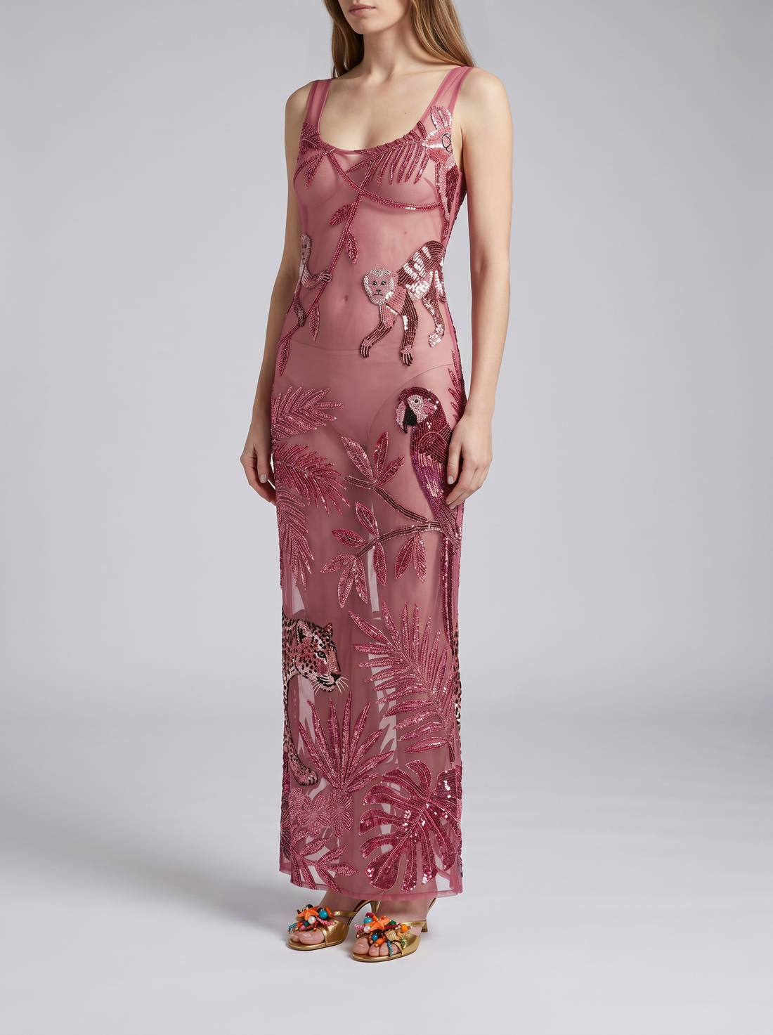 Zola Sheer Maxi Dress