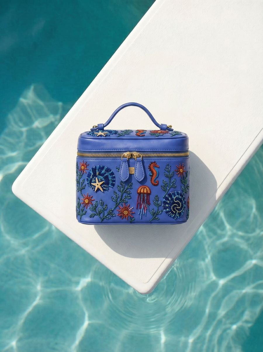 Marine Whispers Vanity Bag