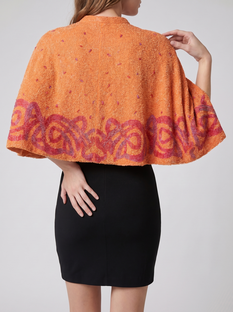 Oceanus x Bárbara Hulanicki Serpentina Orange Cape