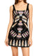 Oceanus x Zandra Rhodes Dreamy Dress Black