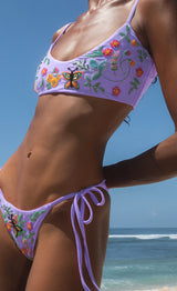 Los Angeles Low Coverage Bikini Bottom - Oceanus Swimwear