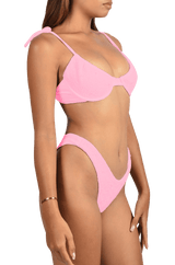 Ariel Hand Embroidered Underwire Bikini Bottom - Oceanus Swimwear
