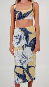 Sunshine Bloom Co-ord Top Oceanus x By Poppy