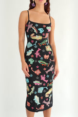 Arizona Hand Beaded Midi Dress - Oceanus Swimwear