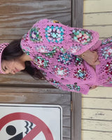 Maya Crochet Set Pink