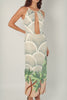 Scallop Hand Beaded Dress in 360 degree view