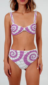 Mermaid's Kiss Bikini Top - Multicolor