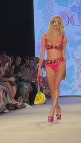 Oceanus x Bárbara Hulanicki Aria Pink Bikini Top