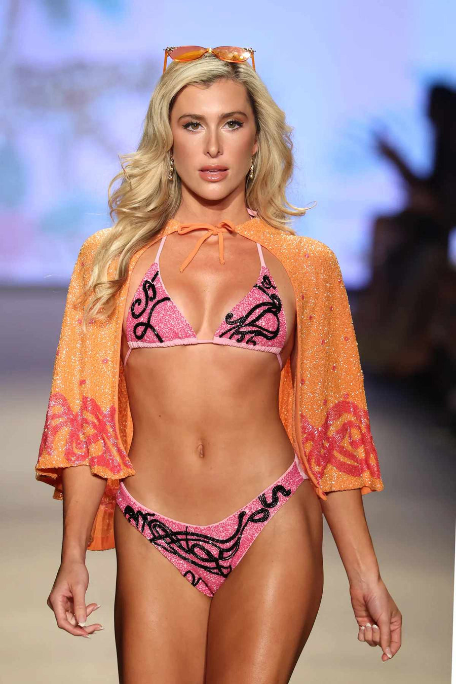 Oceanus x Bárbara Hulanicki Serpentina Orange Cape