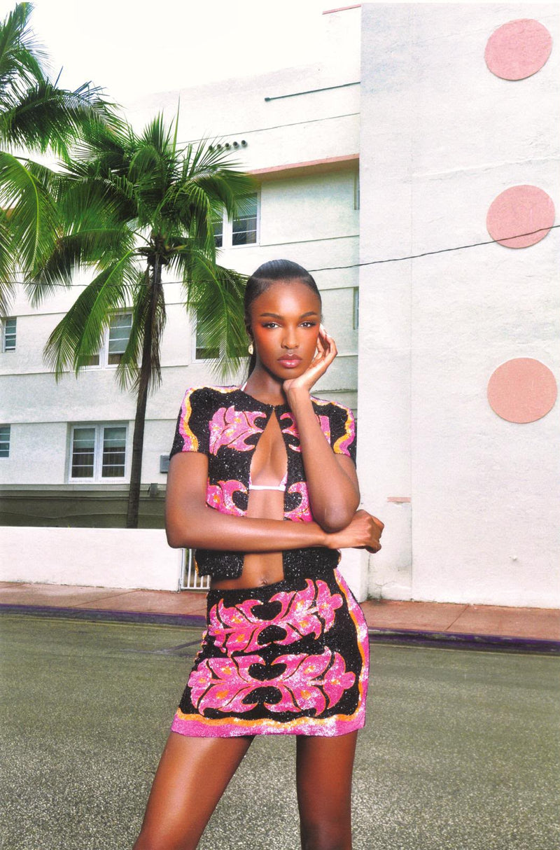 Oceanus x Bárbara Hulanicki Serpentina Co-ord Skirt