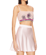 Tallulah Crystal Co - Ord Pull On Top - Oceanus Swimwear