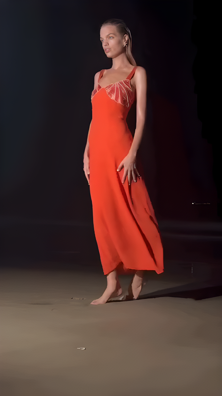 Hera Coral Sea Shell Maxi Dress – Daphne x Oceanus