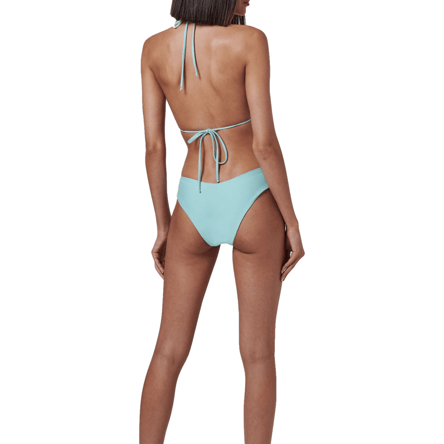 Paulette Bikini Blue Top - Oceanus Swimwear