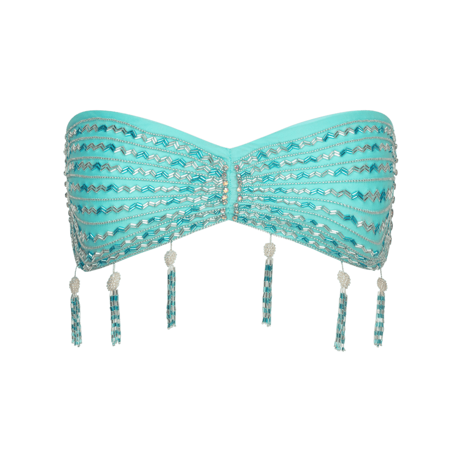 Lara Bikini Blue Top - Oceanus Swimwear