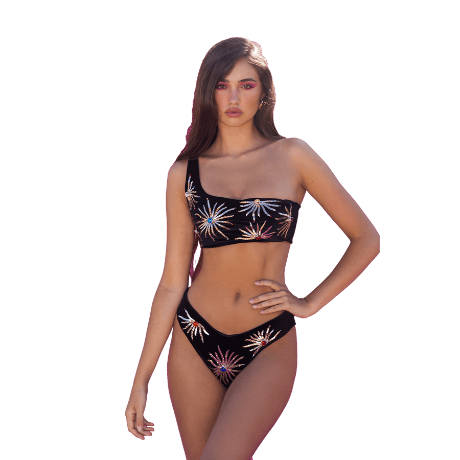 Callie Bikini Black - Oceanus Swimwear