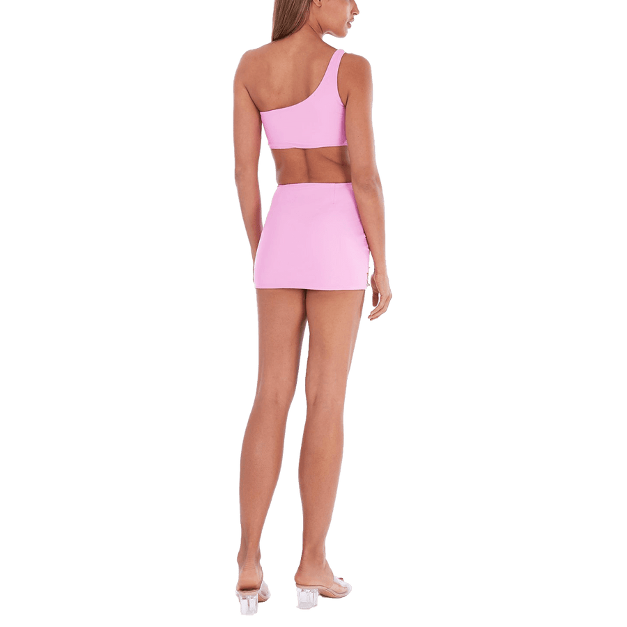 Callie Co-ord Pink Top - Oceanus Swimwear