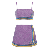Monni Co-ord Purple - Oceanus Swimwear