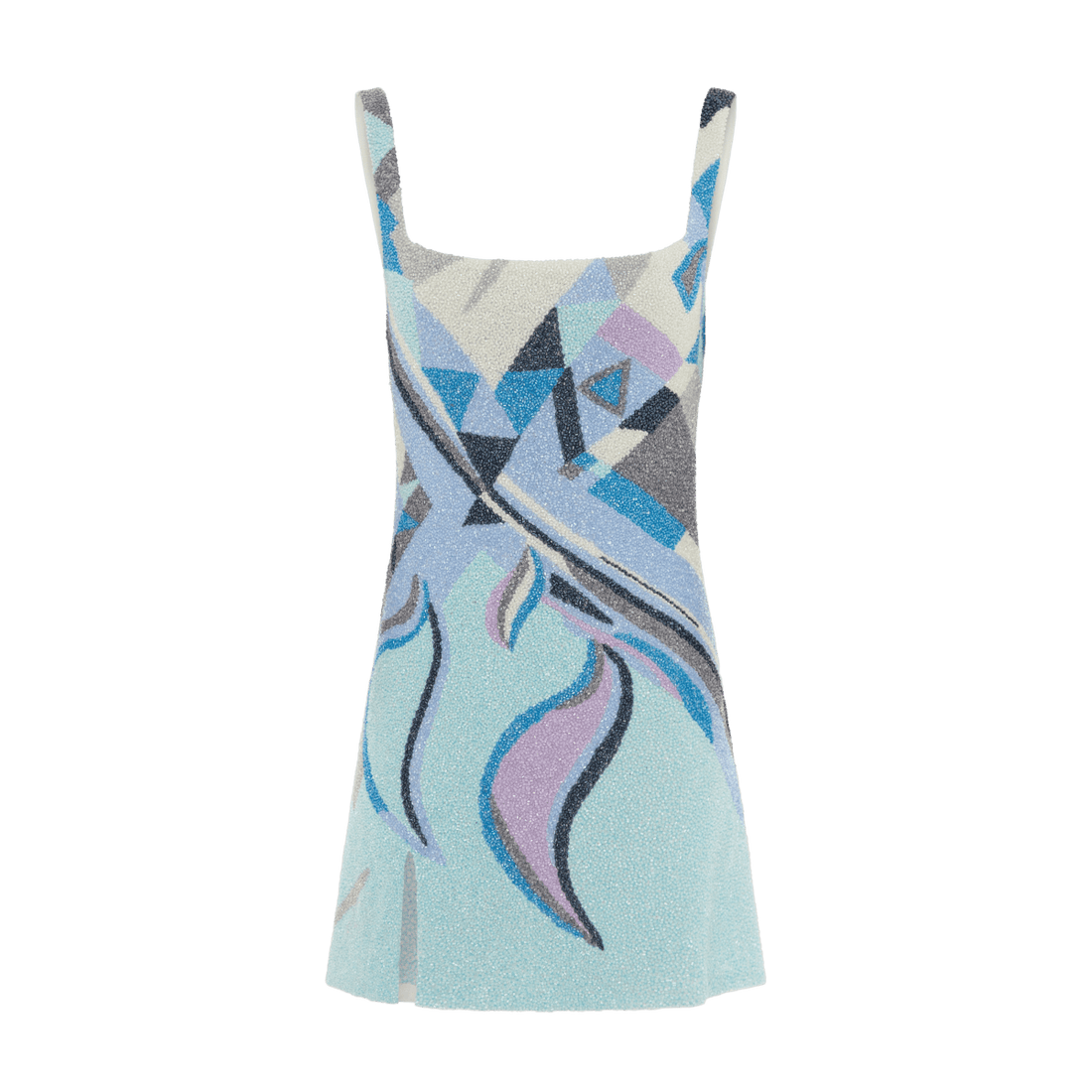 Sofia Hand Beaded Blue Party Dress