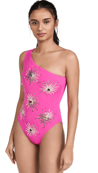 Callie Swimsuit Pink RTW - Oceanus Swimwear