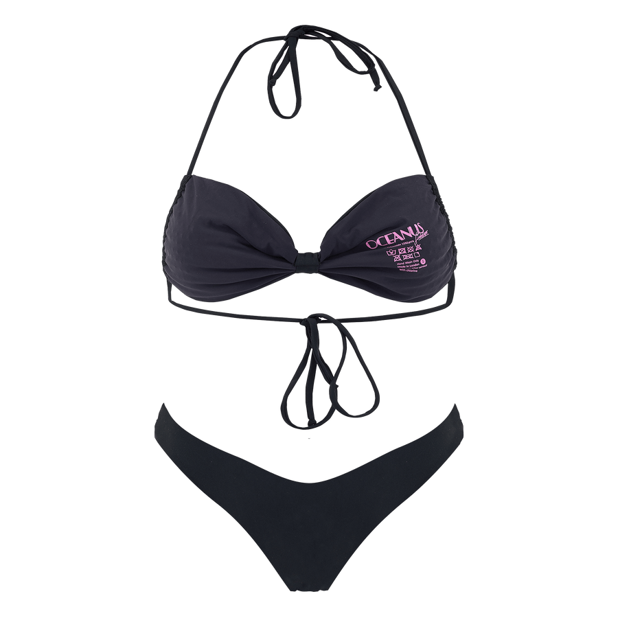 Ophelia Bikini Black - Oceanus Swimwear